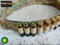 Слоты для патронов 12К из плотной резиновой стропы